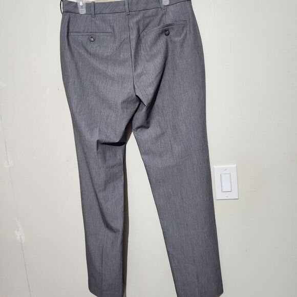 Van Heusen Flex Dress Pants Size 32x32 Gray Color Flat Front Straight - Picture 4 of 9
